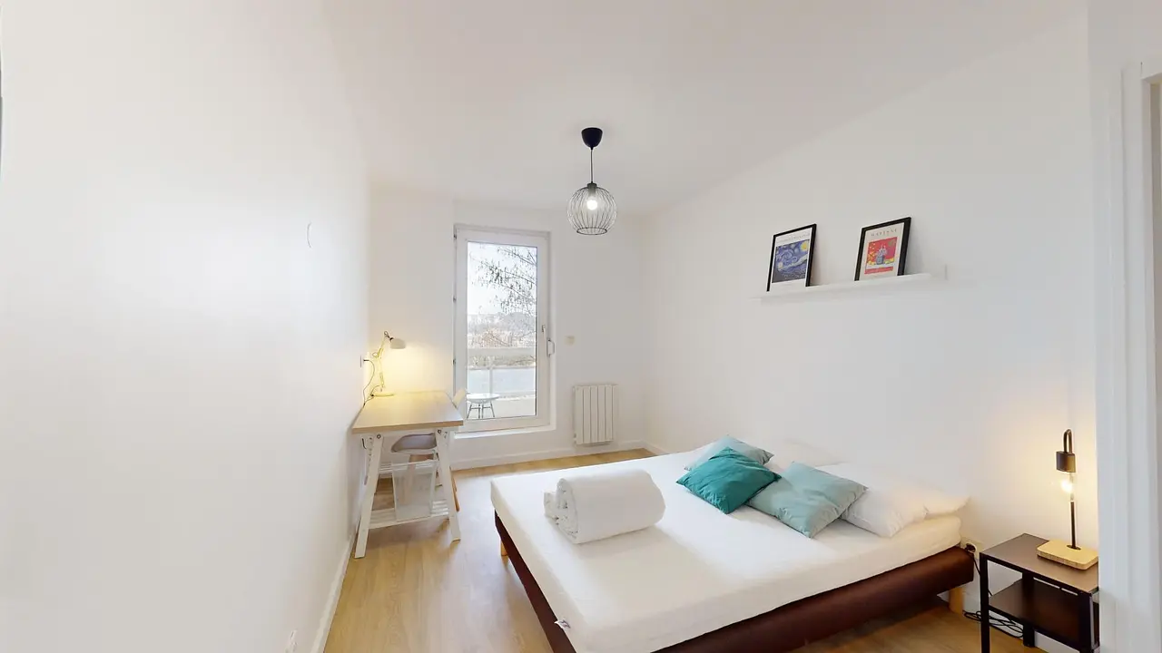 Colocation meublée de 77.0m2 - 550€ - Lyon