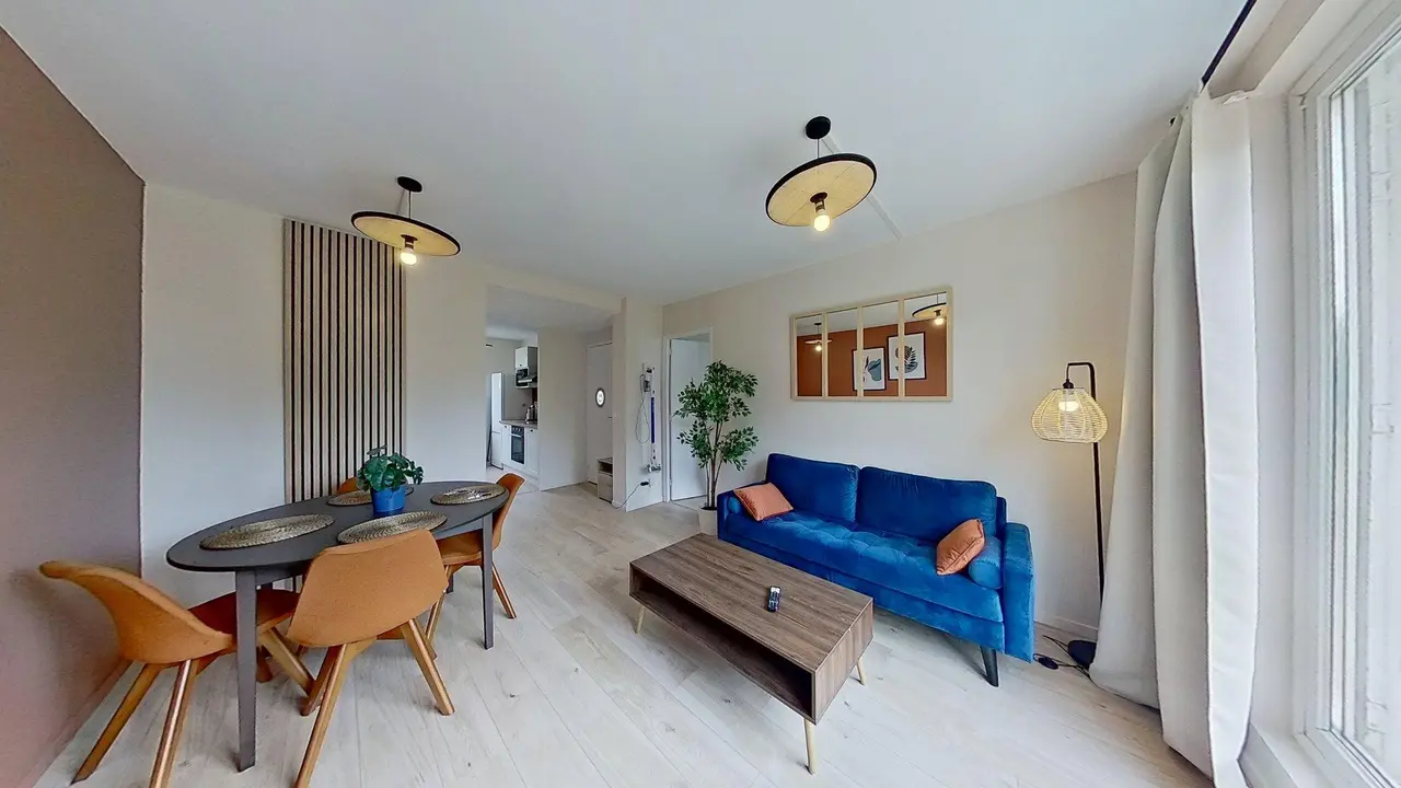 Colocation meublée de 55.7m2 - 410€ - Rouen