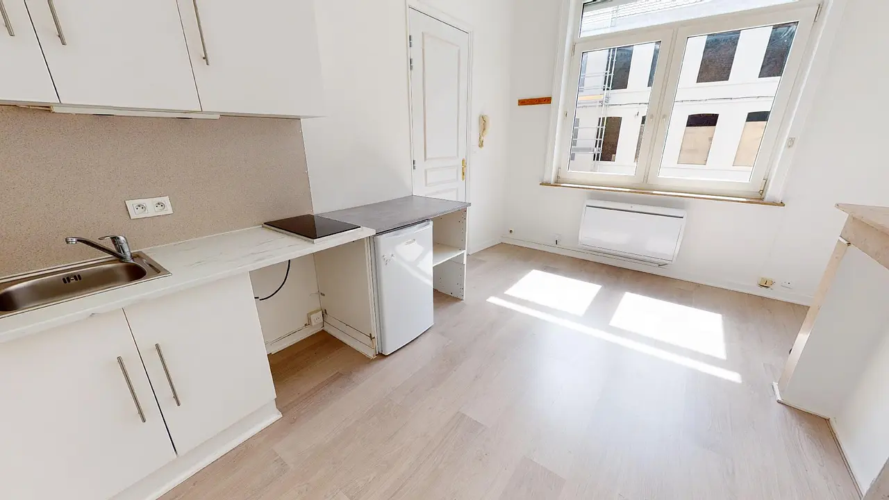 Appartement non meublé de 29.0m2 - 557€ - Lille