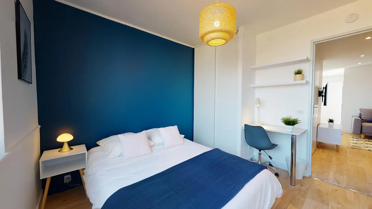 Colocation meublée de 87.0m2 - 493€ - Bron