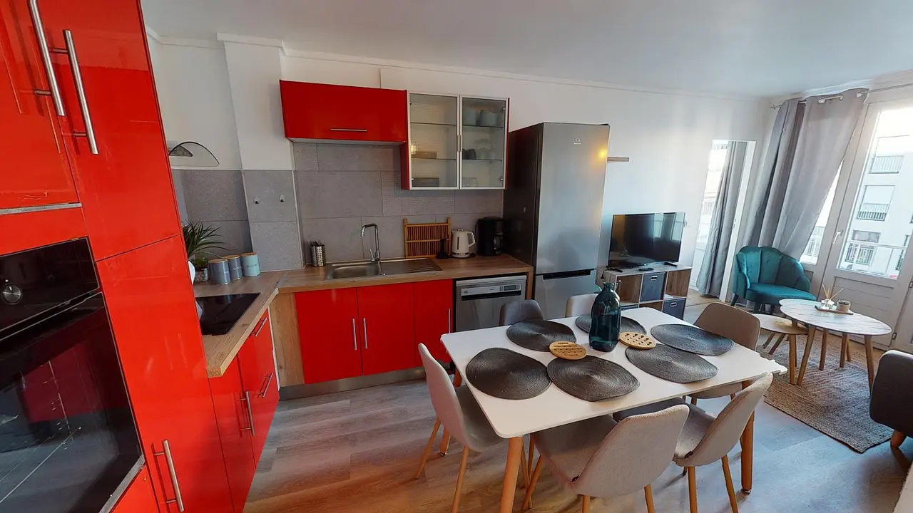 Colocation meublée de 82.0m2 - 602€ - Bordeaux