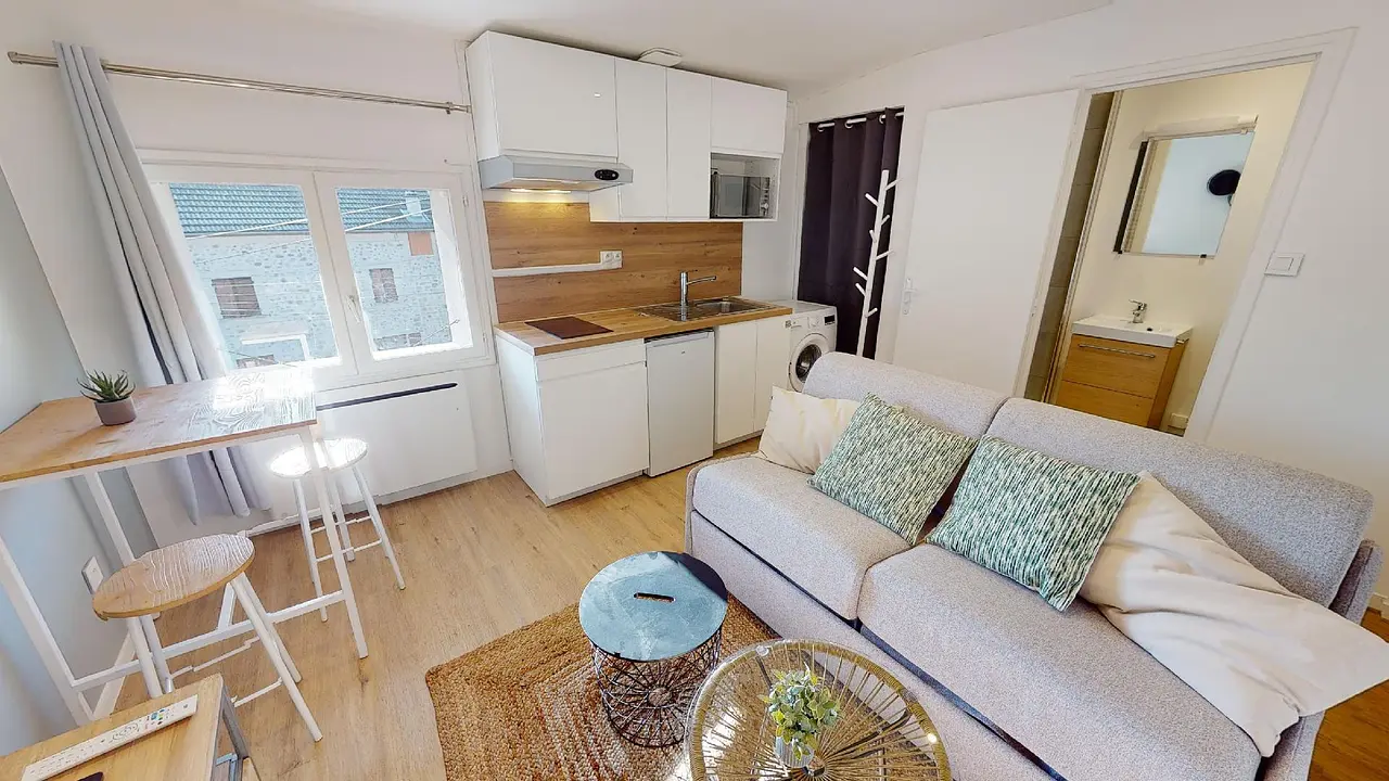 Appartement meublé de 16.46m2 - 552€ - Claix