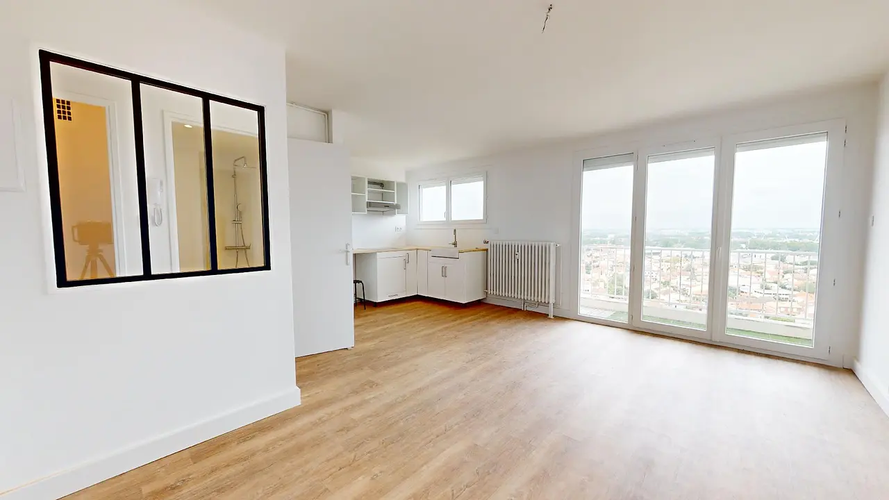 Appartement non meublé de 42.0m2 - 618€ - Toulouse