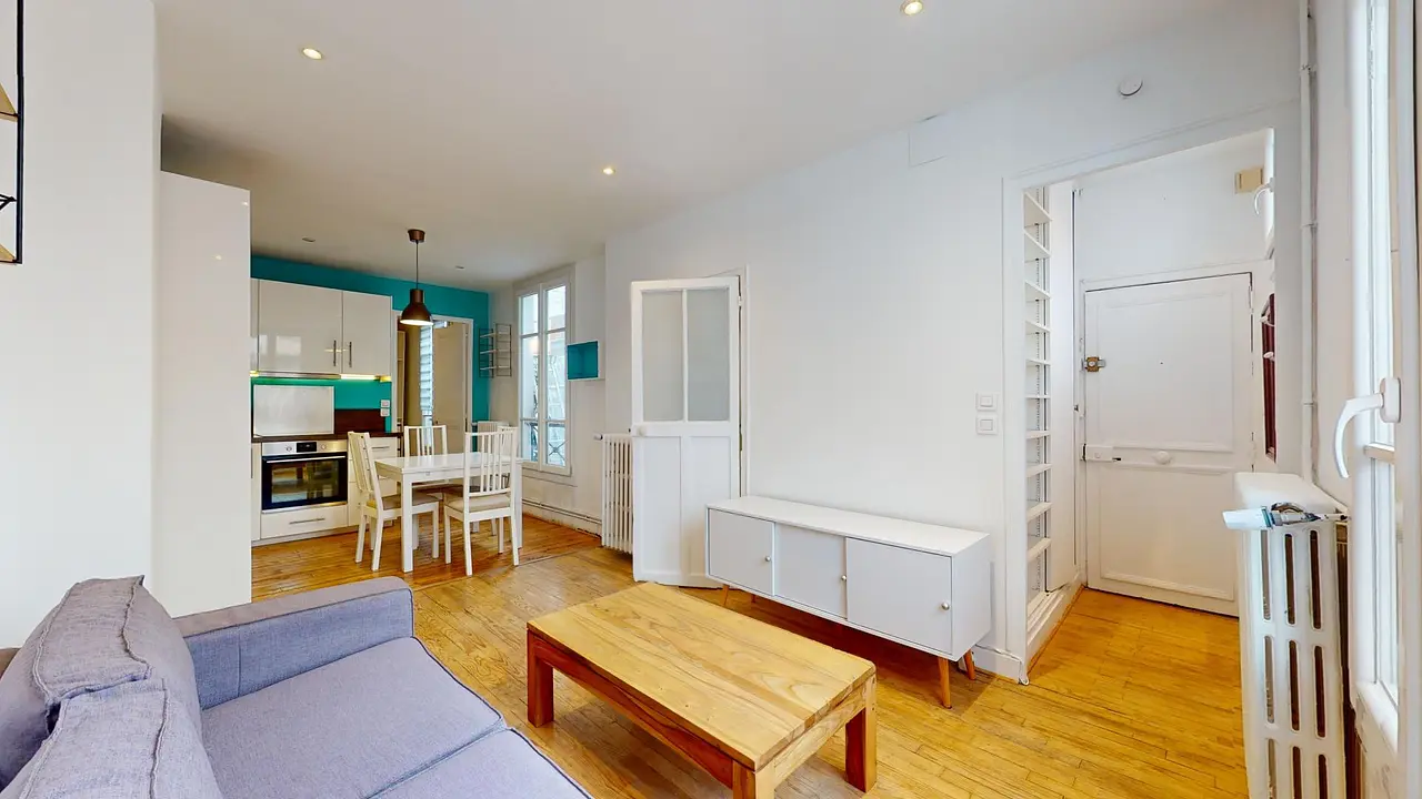 Appartement meublé de 35.22m2 - 1227€ - Paris