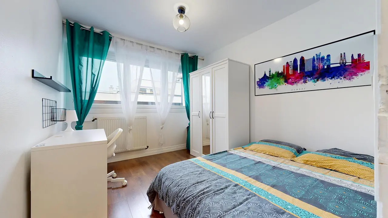 Colocation meublée de 108.0m2 - 535€ - Pontoise