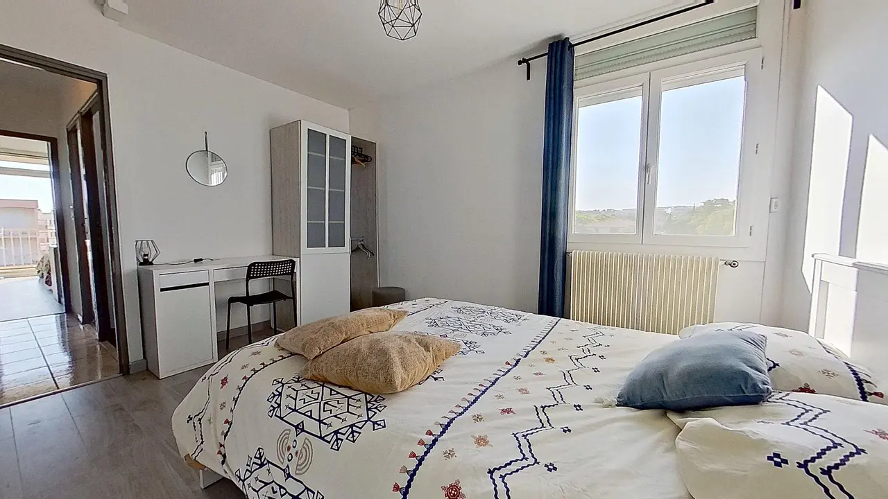 Colocation meublée de 82.46m2 - 445€ - Nîmes