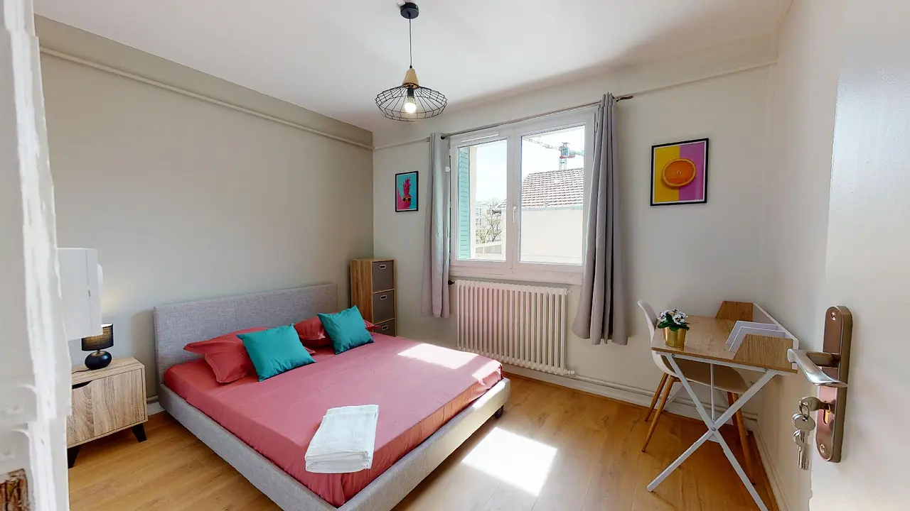 Colocation meublée de 68.0m2 - 538€ - Lyon