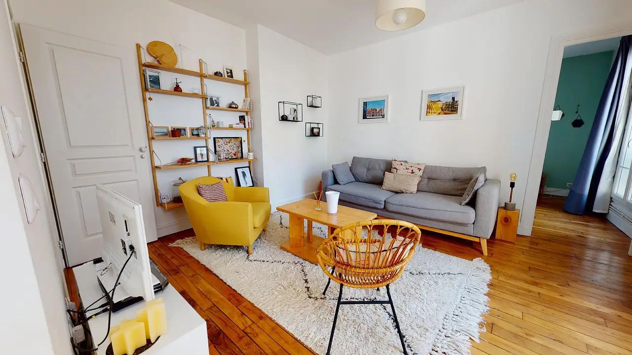 Appartement meublé de 40.0m2 - 1573€ - Paris