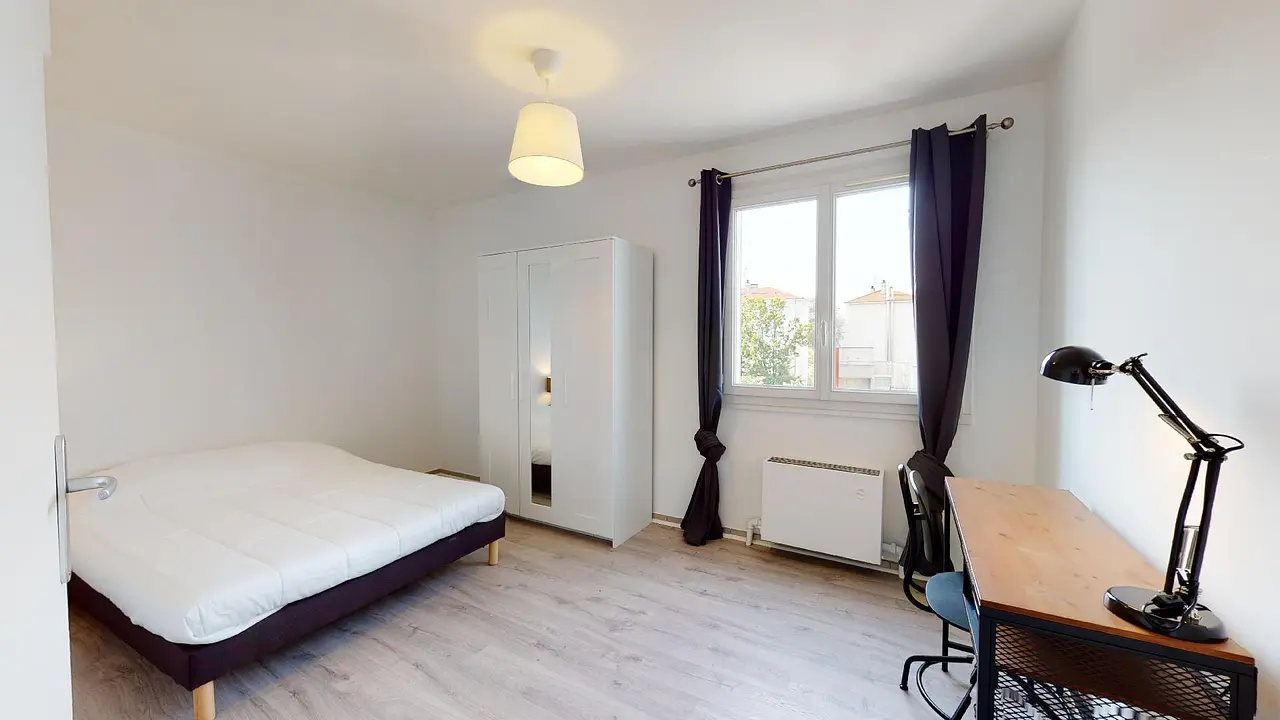 Colocation meublée de 106.0m2 - 606€ - Lyon
