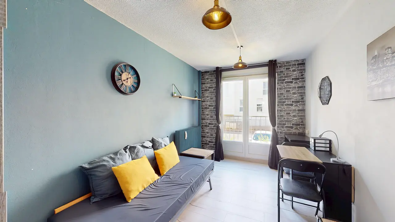 Appartement meublé de 23.26m2 - 600€ - Dijon