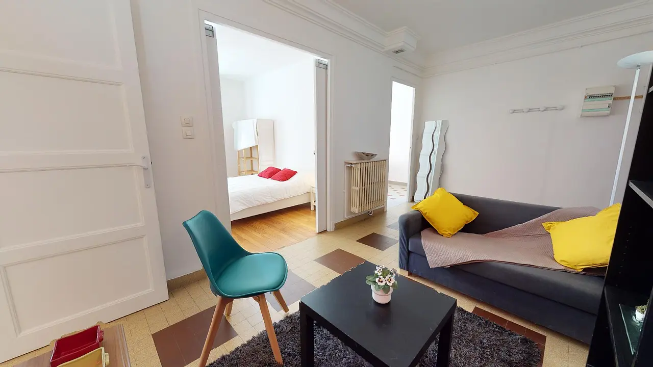 Appartement meublé de 60.0m2 - 1154€ - Lyon