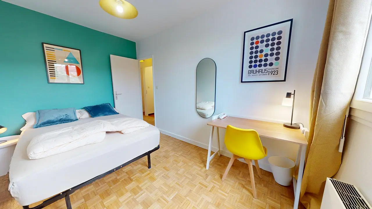 Colocation meublée de 81.61m2 - 480€ - Villeurbanne