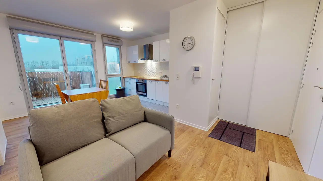 Appartement meublé de 38.0m2 - 851€ - Brétigny-sur-Orge