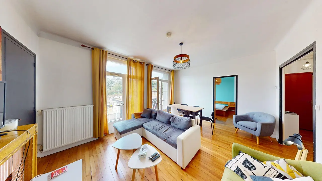 Colocation meublée de 95.5m2 - 430€ - Poitiers