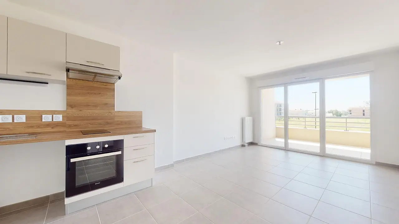 Appartement non meublé de 41.3m2 - 574€ - Monteux