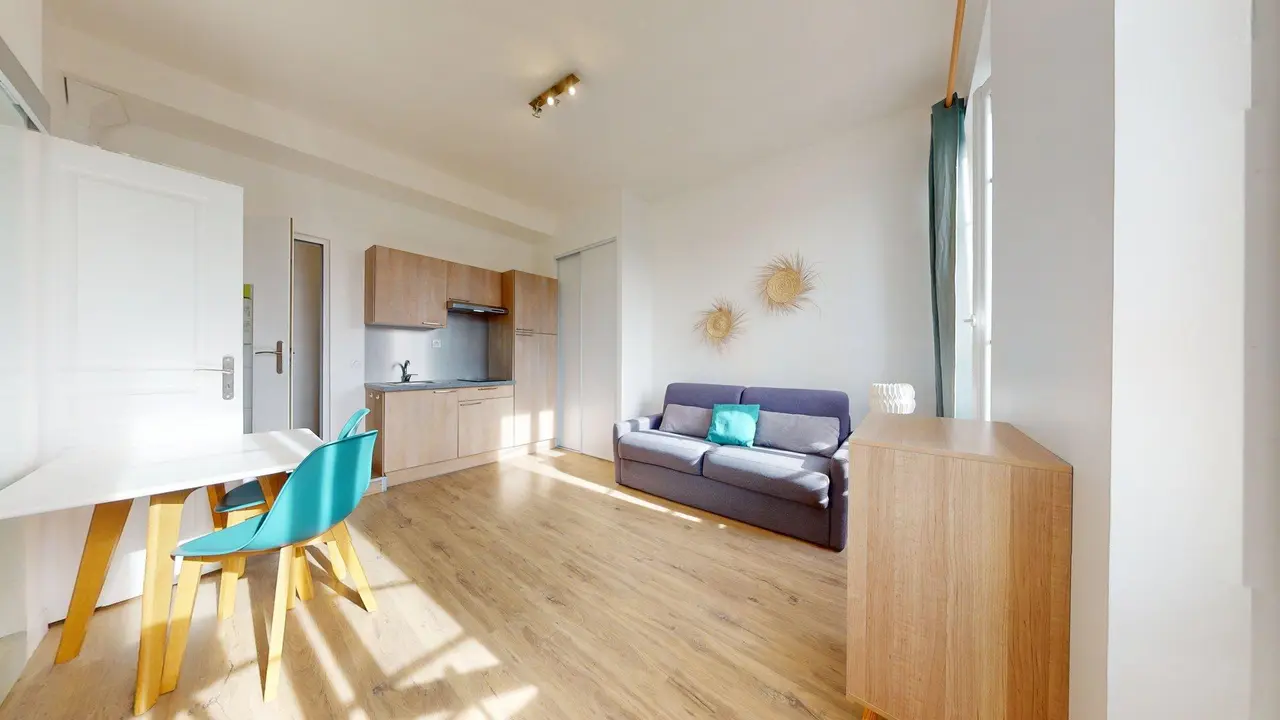 Appartement meublé de 20m2 - 670€ - Lyon