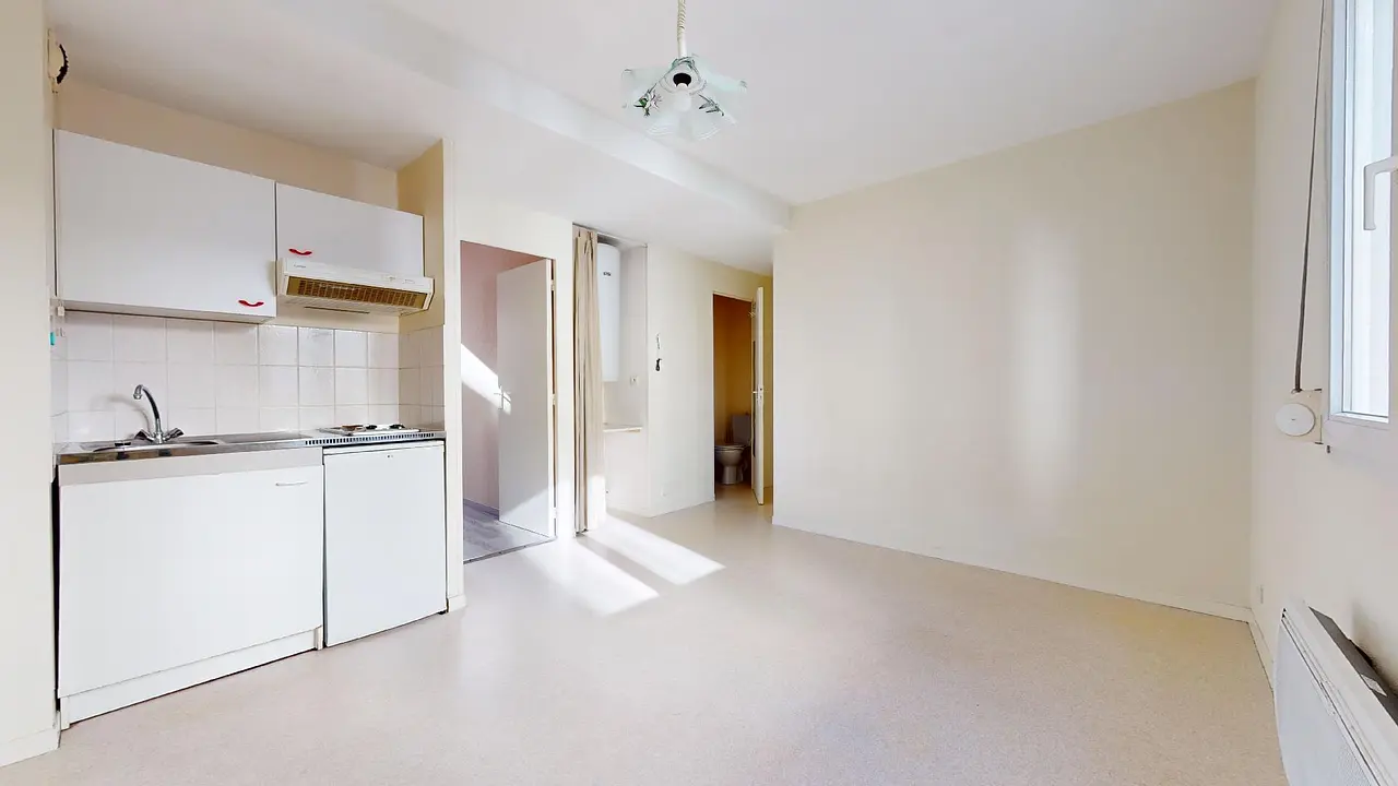 Appartement non meublé de 25.0m2 - 435€ - Clermont-Ferrand