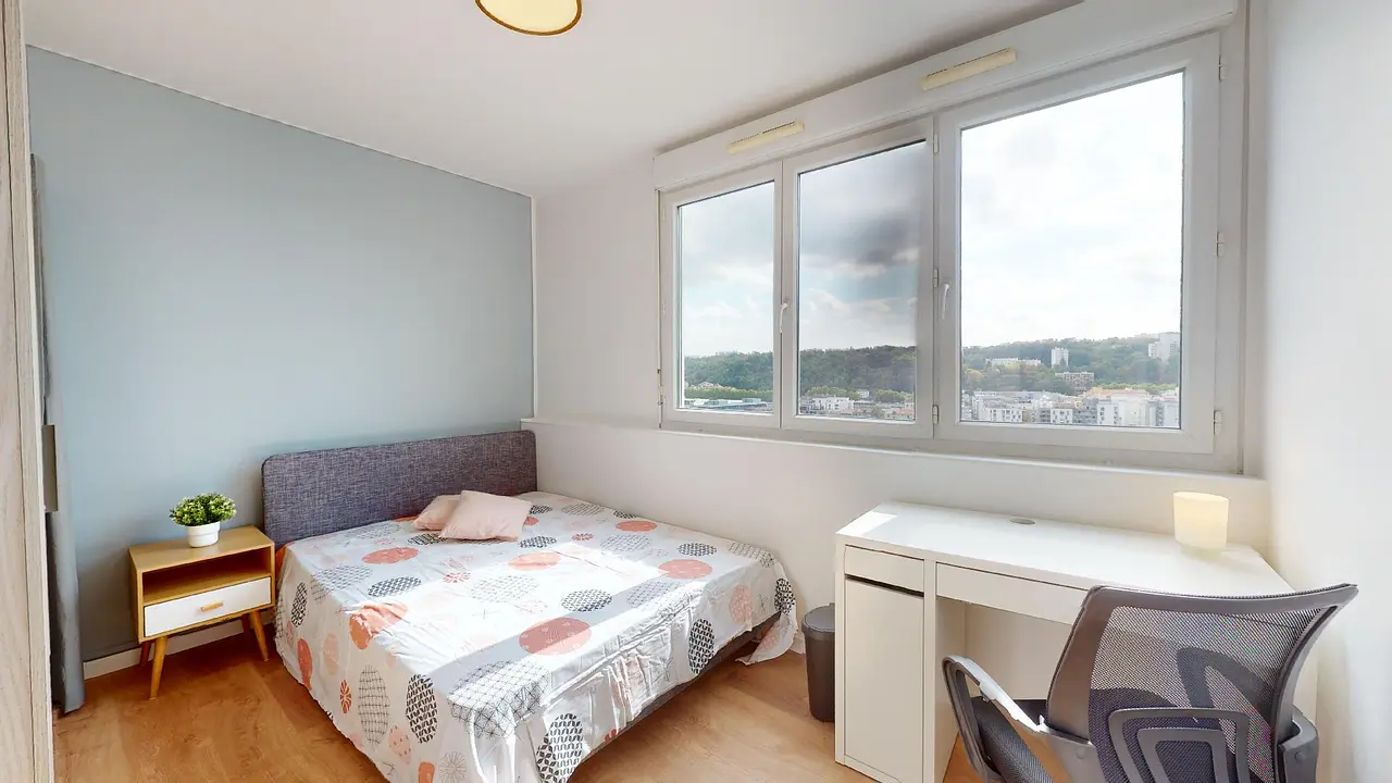 Colocation meublée de 87.5m2 - 504€ - Lyon