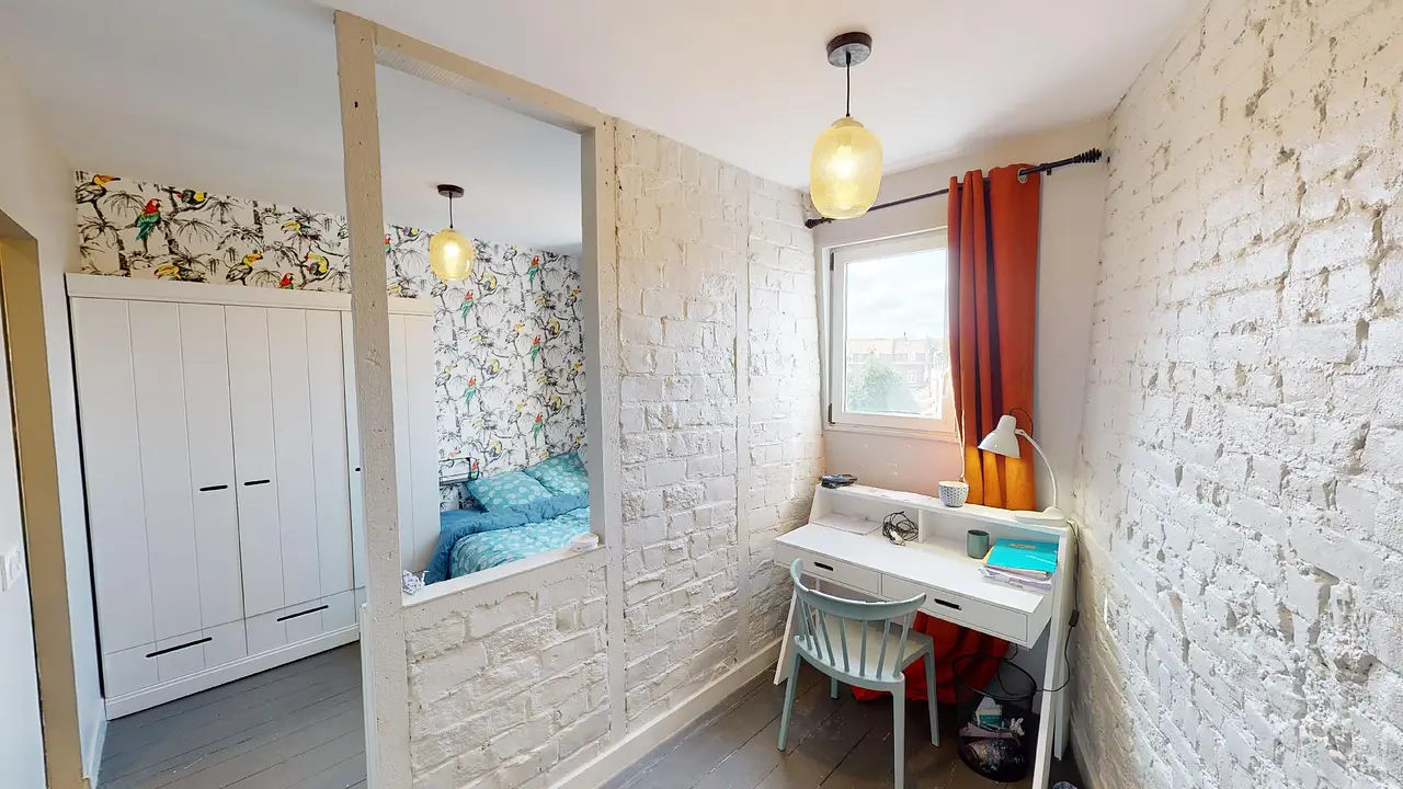 Colocation meublée de 120.0m2 - 550€ - Lille