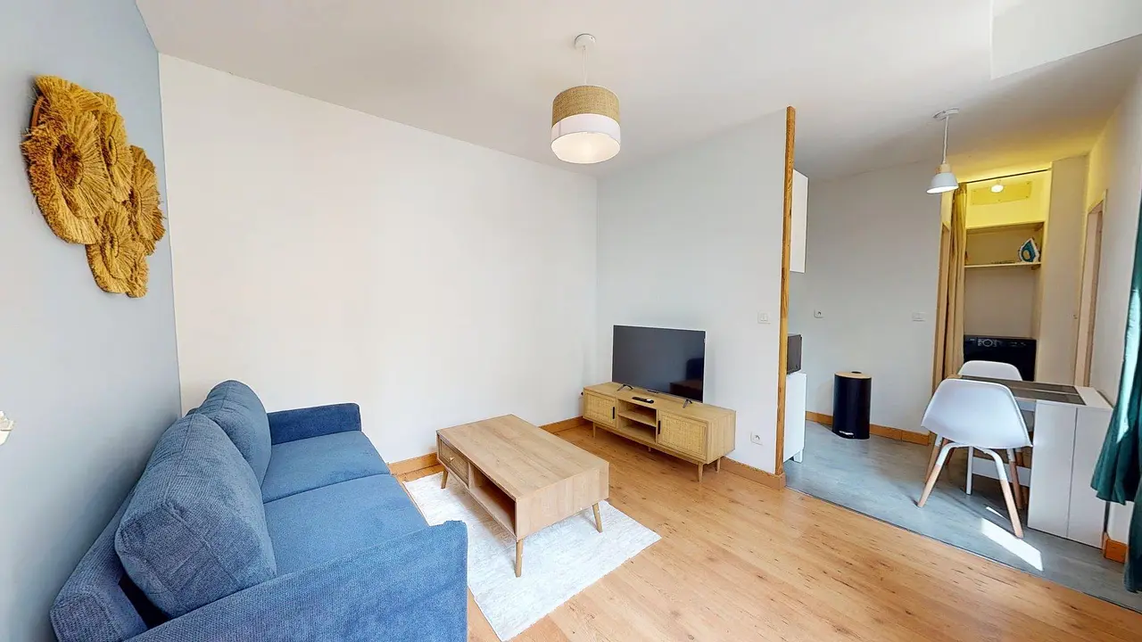 Appartement meublé de 30.08m2 - 500€ - Saint-Étienne
