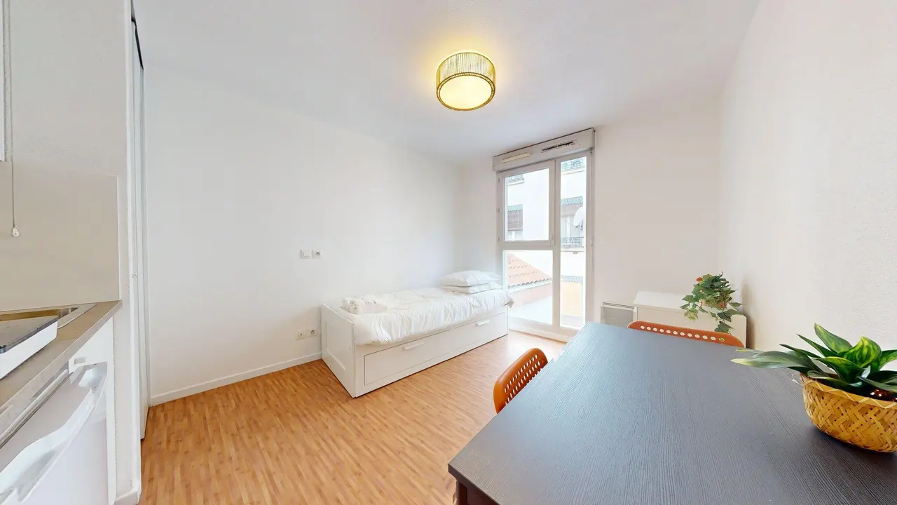 Appartement meublé de 19m2 - 630€ - Villeurbanne