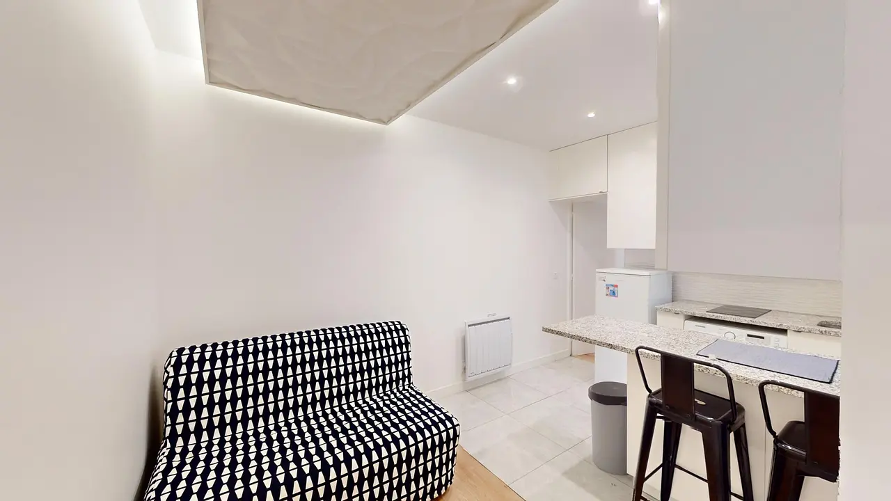 Appartement meublé de 35.0m2 - 1200€ - Paris