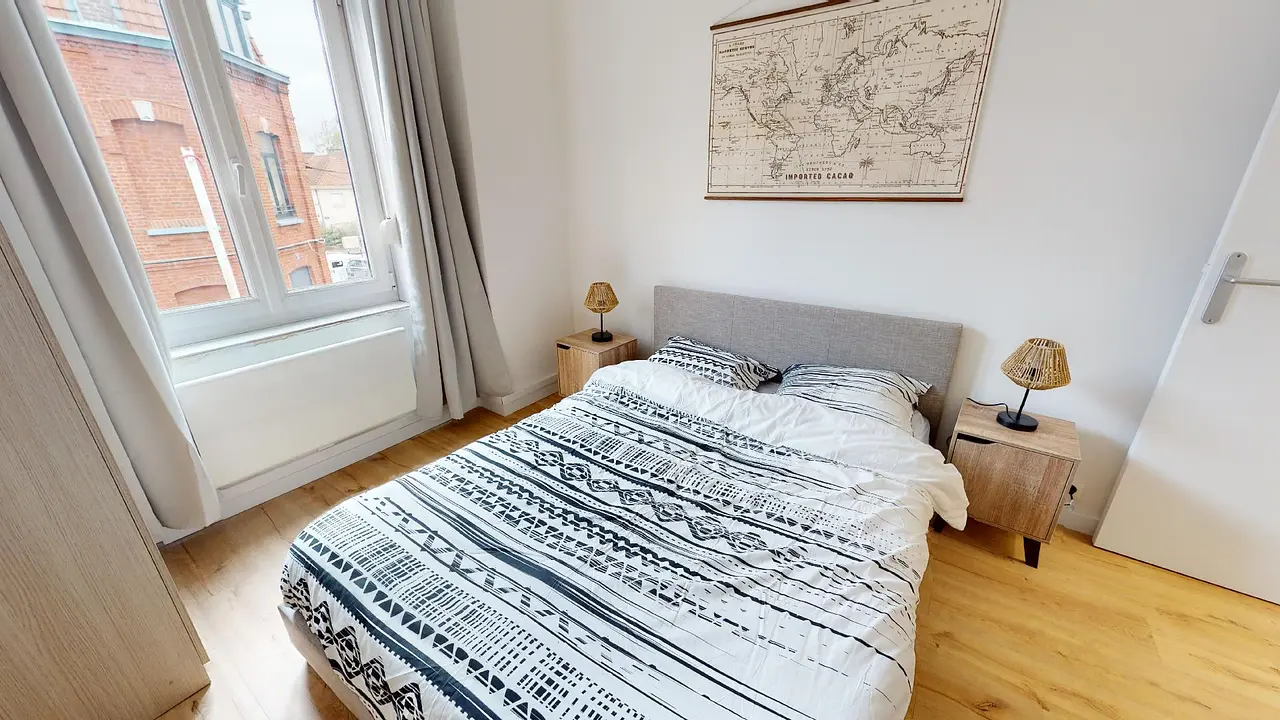 Colocation meublée de 127.0m2 - 393€ - Roubaix