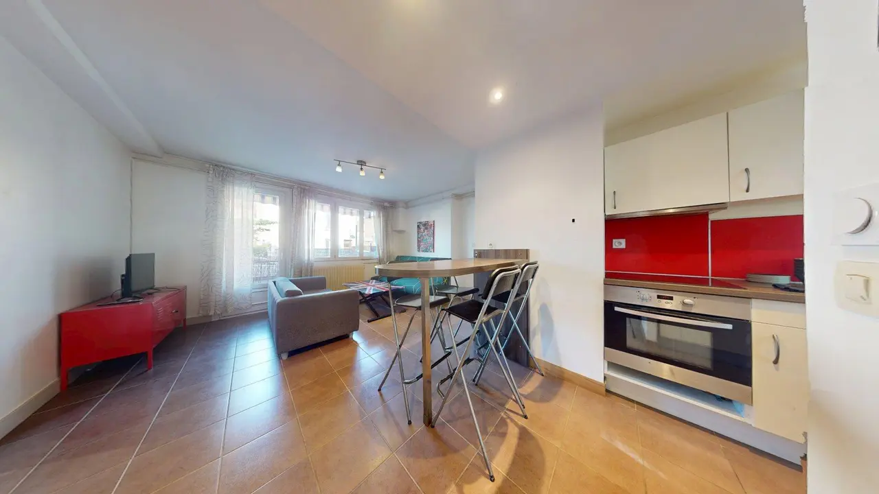 Colocation meublée de 69.0m2 - 560€ - Villeurbanne