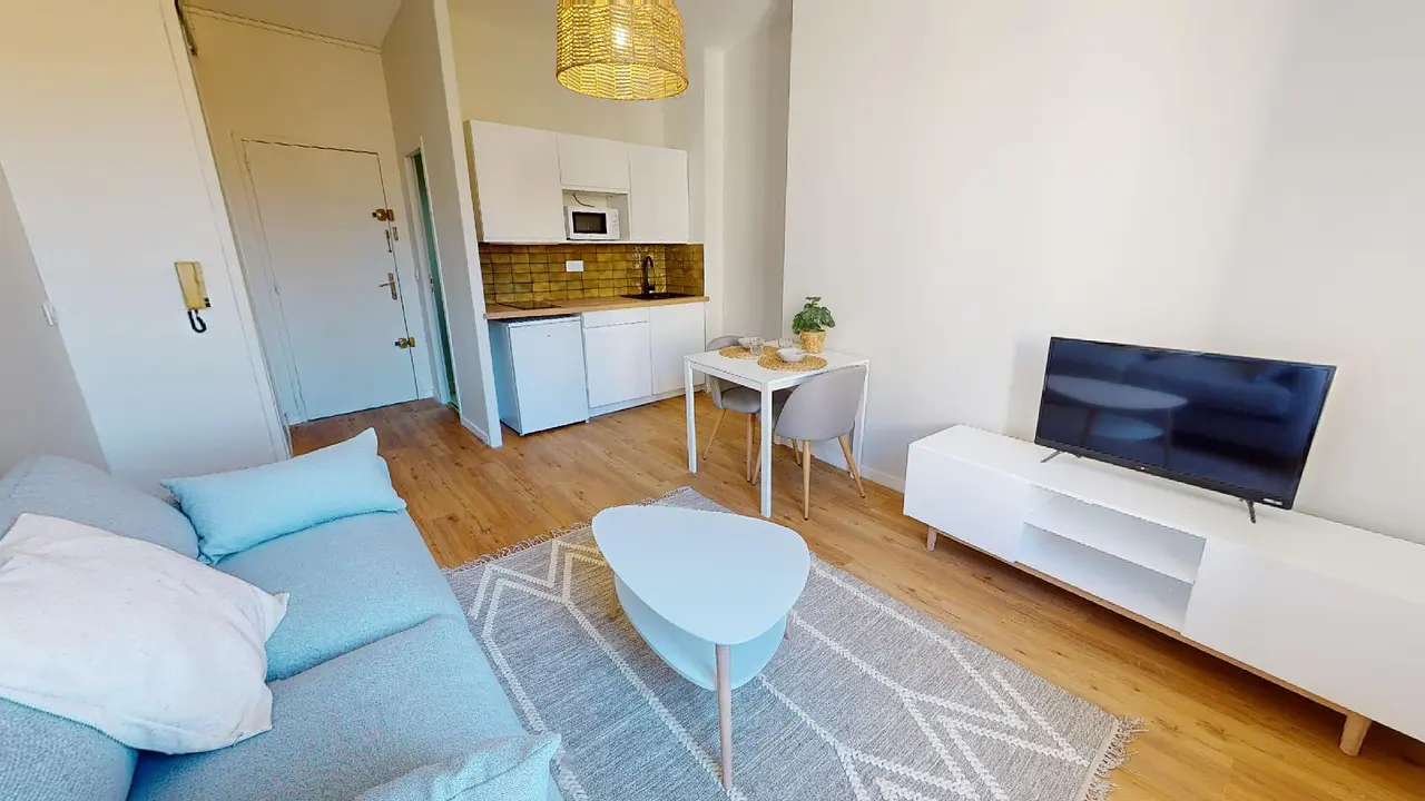 Appartement meublé de 23.0m2 - 694€ - Bordeaux