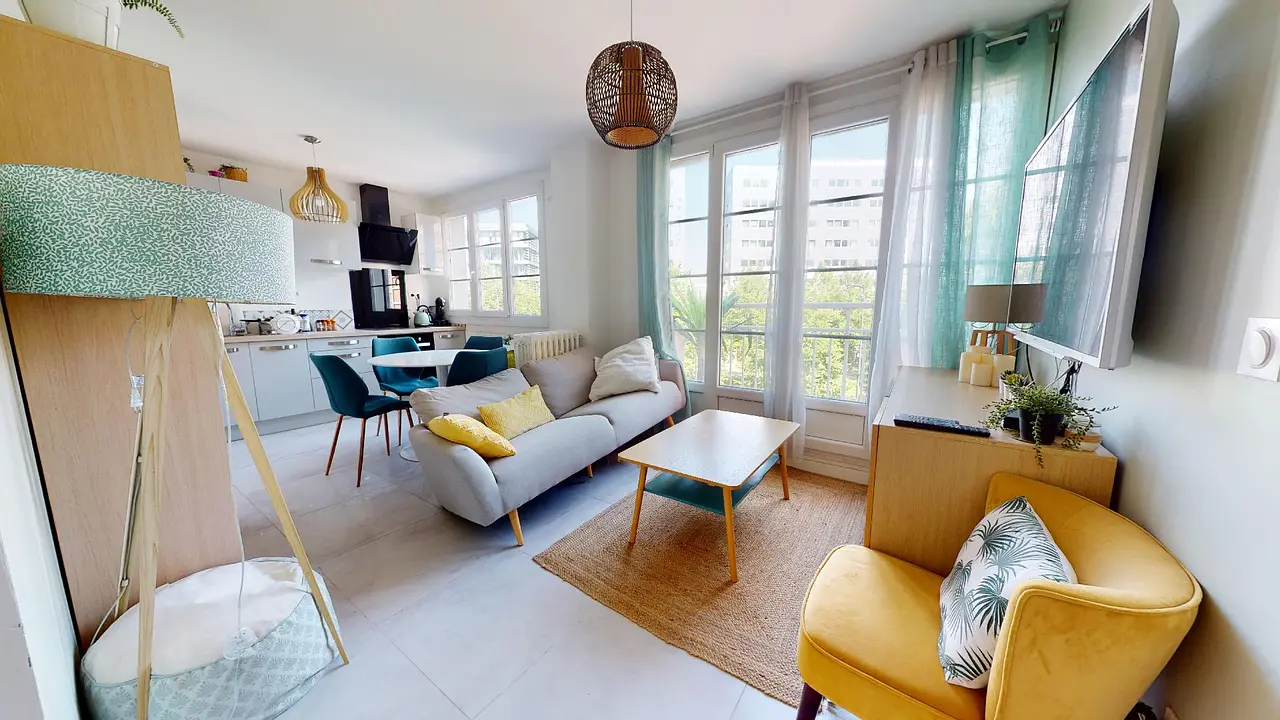 Colocation meublée de 83.0m2 - 520€ - Lille