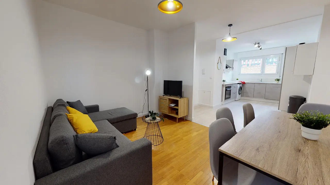 Colocation meublée de 98.0m2 - 641€ - Lyon