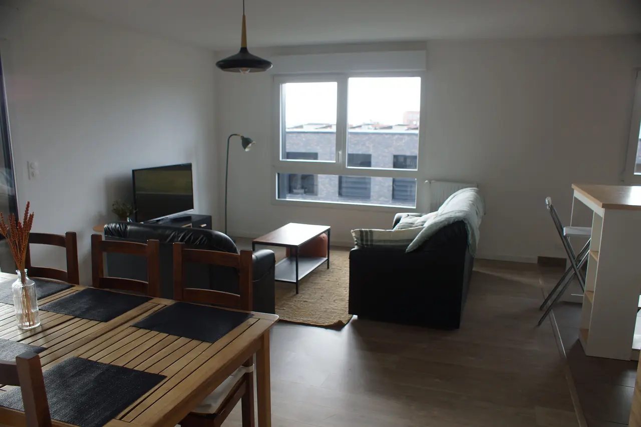 Chambre à louer dans coloc neuve à la Courrouze