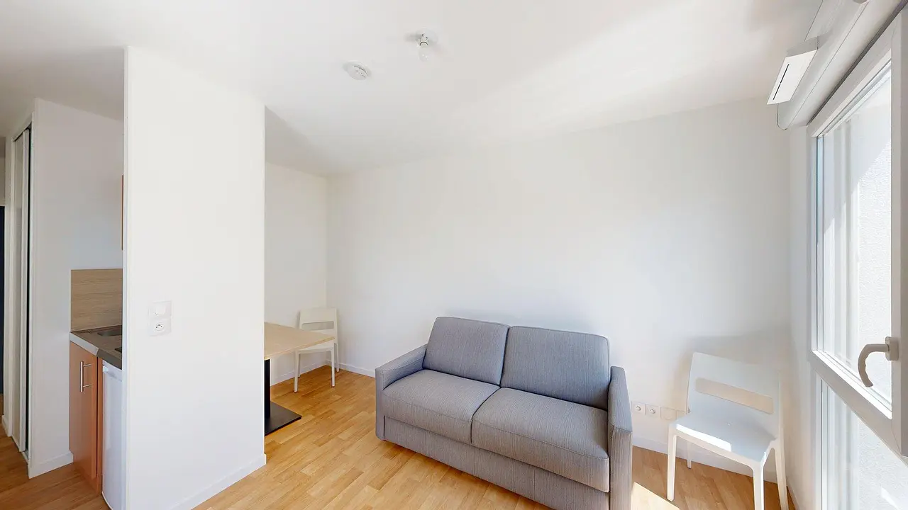 Appartement meublé de 20.15m2 - 535€ - Dijon