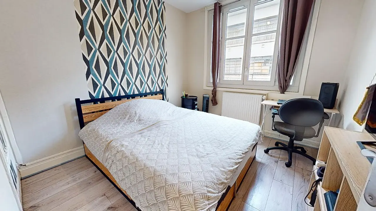 Colocation meublée de 80.0m2 - 595€ - Lyon