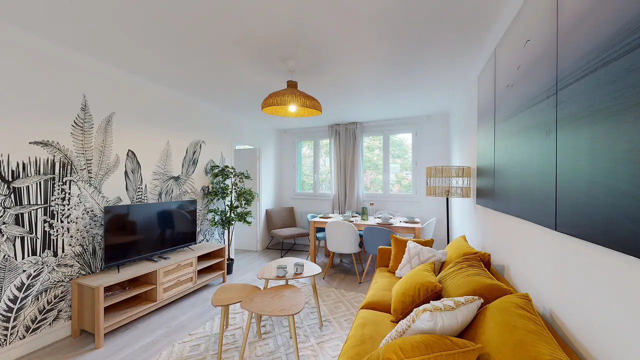 Colocation meublée de 61.0m2 - 495€ - Marseille