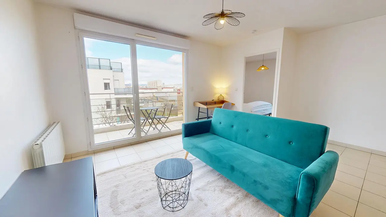 Appartement meublé de 42.95m2 - 776€ - Vénissieux