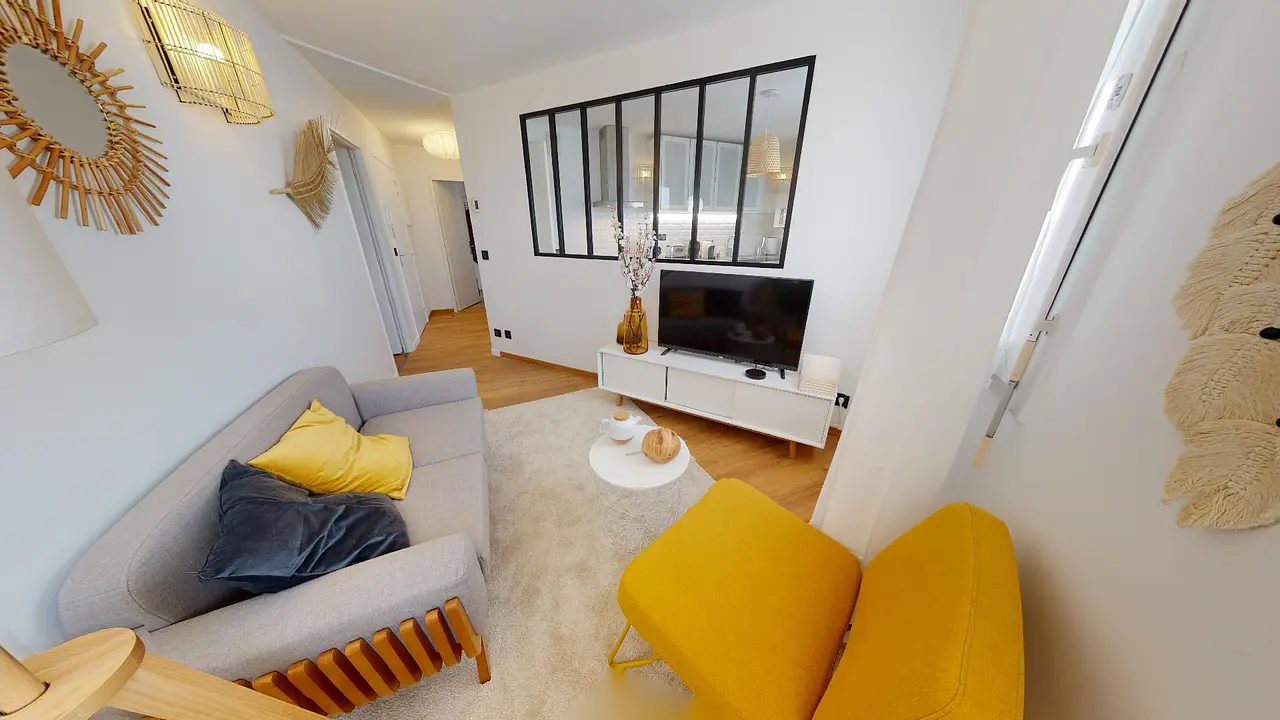 Colocation meublée de 76.33m2 - 637€ - Villeurbanne