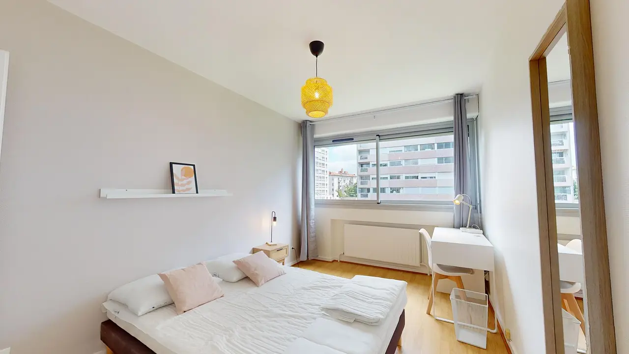 Colocation meublée de 82.0m2 - 540€ - Villeurbanne