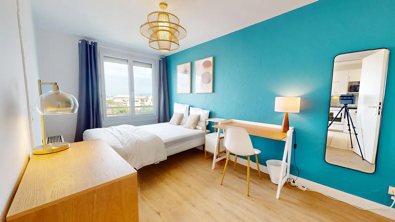 Colocation meublée de 77.4m2 - 480€ - Lyon