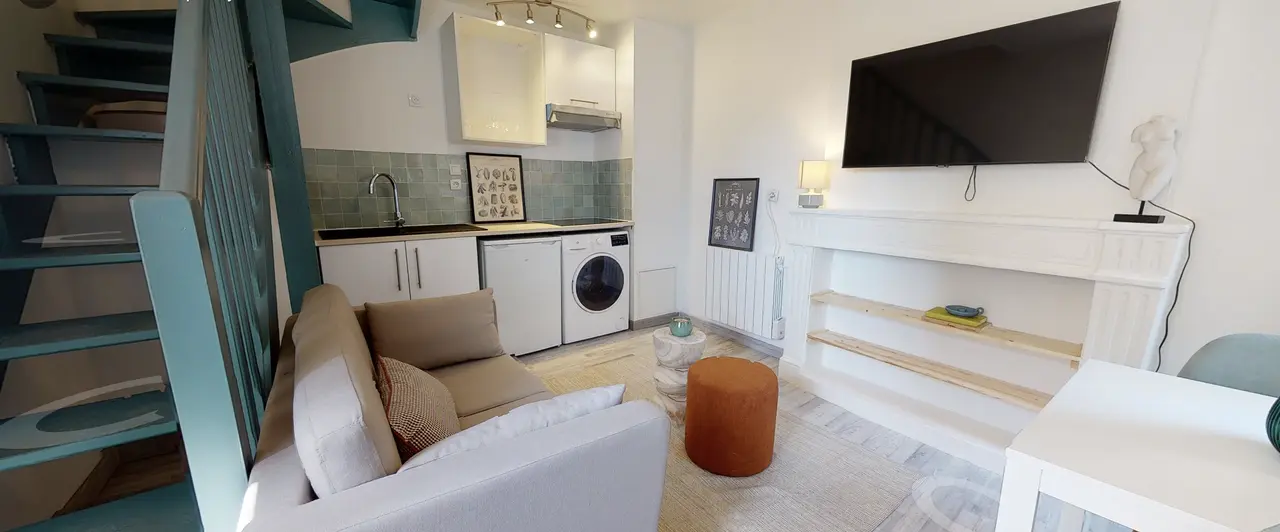 Appartement meublé de 23.39m2 - 740€ - Bordeaux