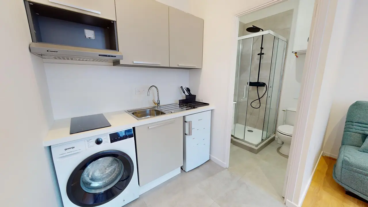 Appartement meublé de 17.7m2 - 606€ - Bordeaux