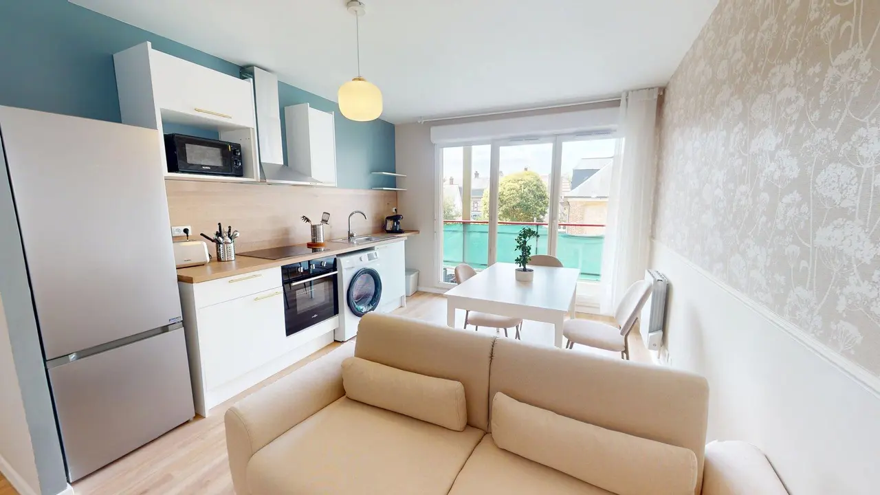 Colocation meublée de 63.78m2 - 430€ - Rouen