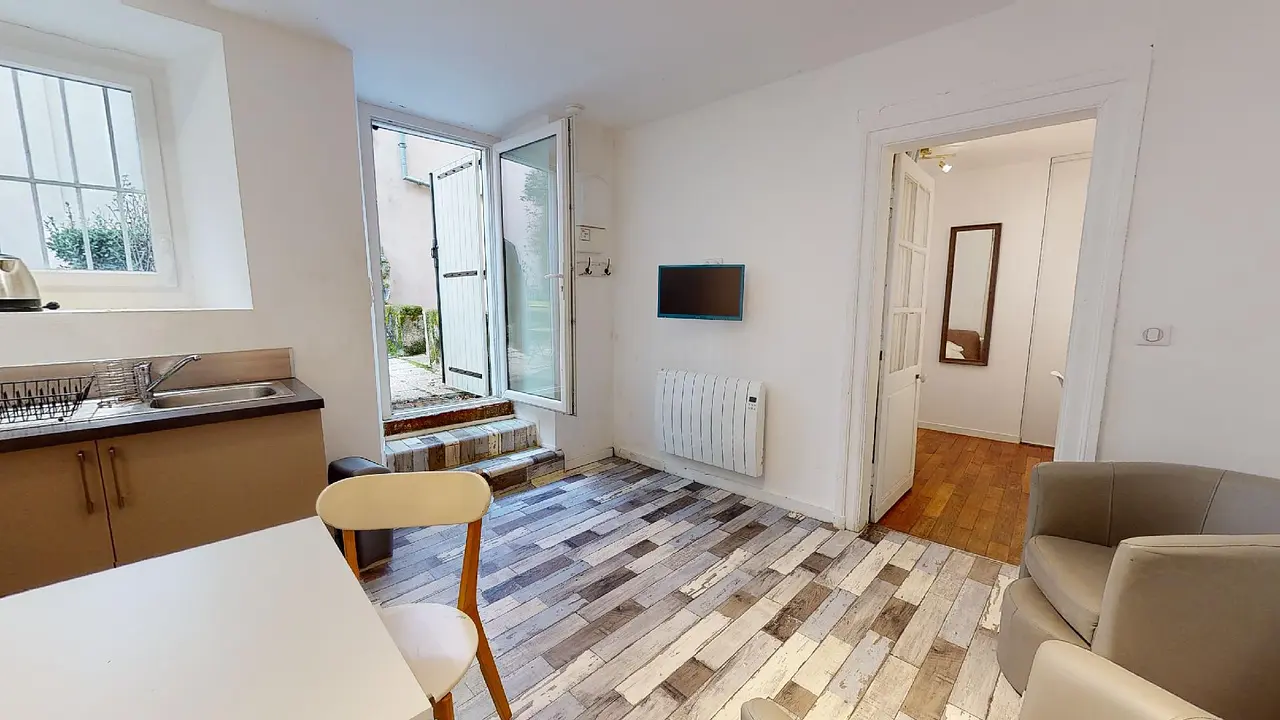 Appartement meublé de 25.0m2 - 375€ - Limoges
