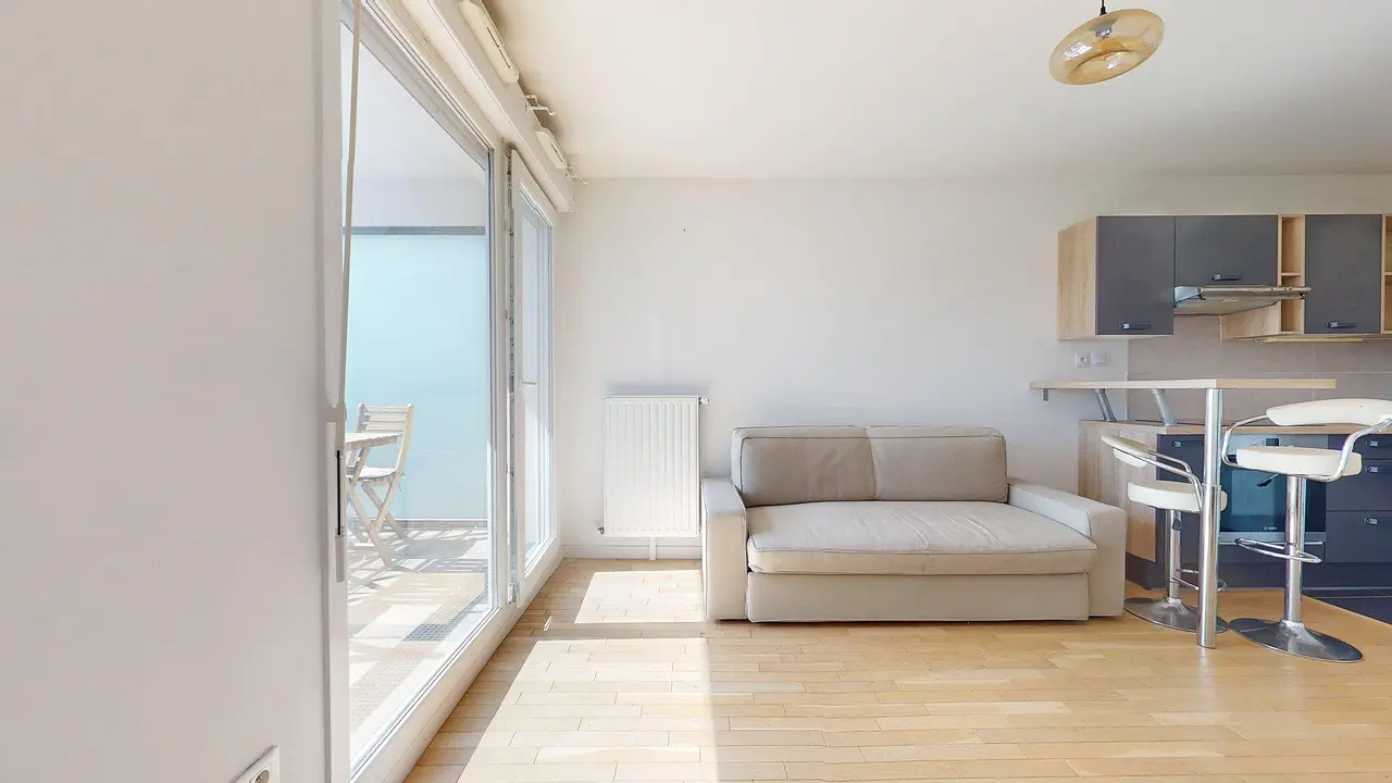 Appartement meublé de 35.12m2 - 1050€ - Villejuif