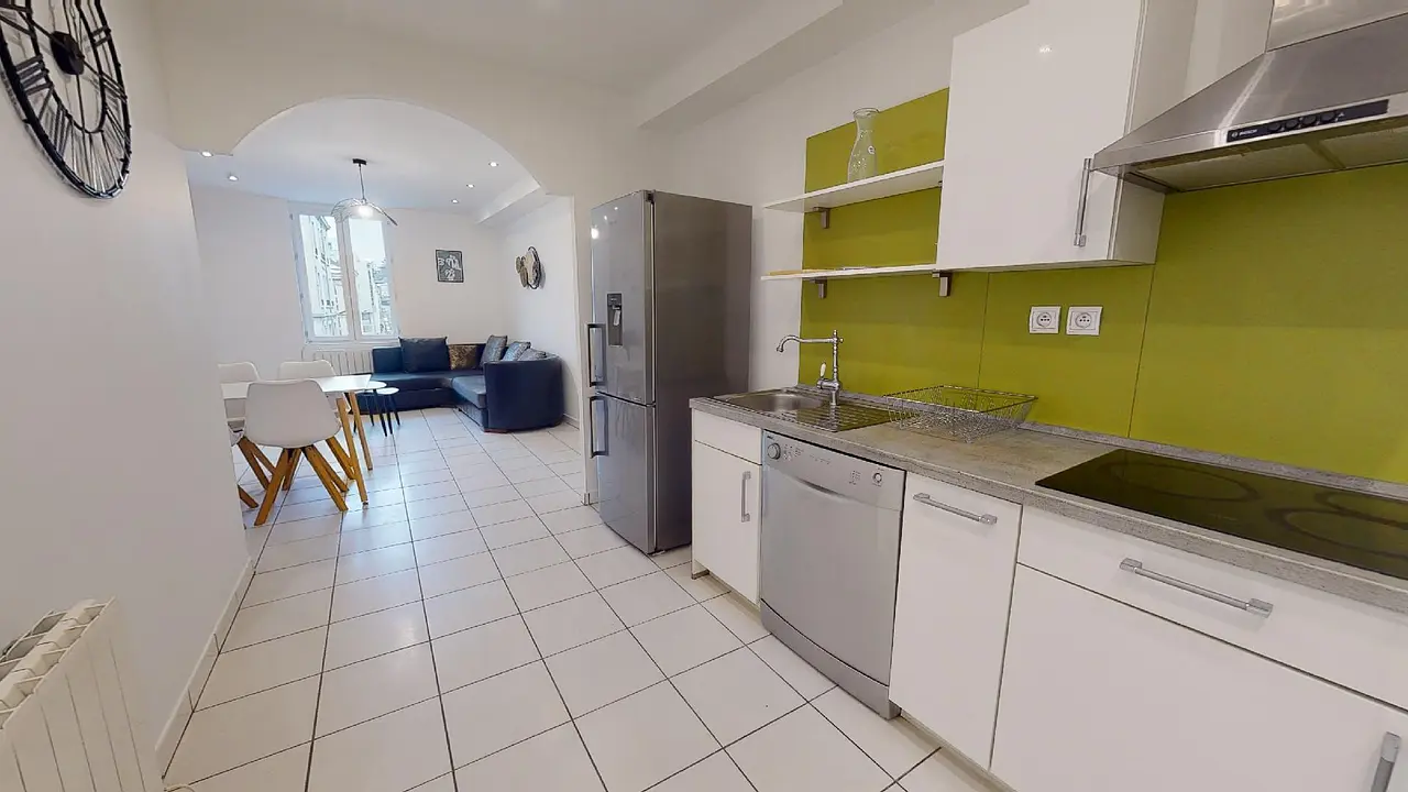 Appartement meublé de 47.0m2 - 497€ - Saint-Étienne