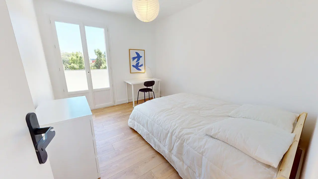 Colocation meublée de 89.51m2 - 575€ - Talence