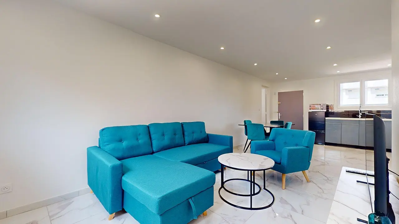 Appartement meublé de 49.0m2 - 750€ - Grenoble