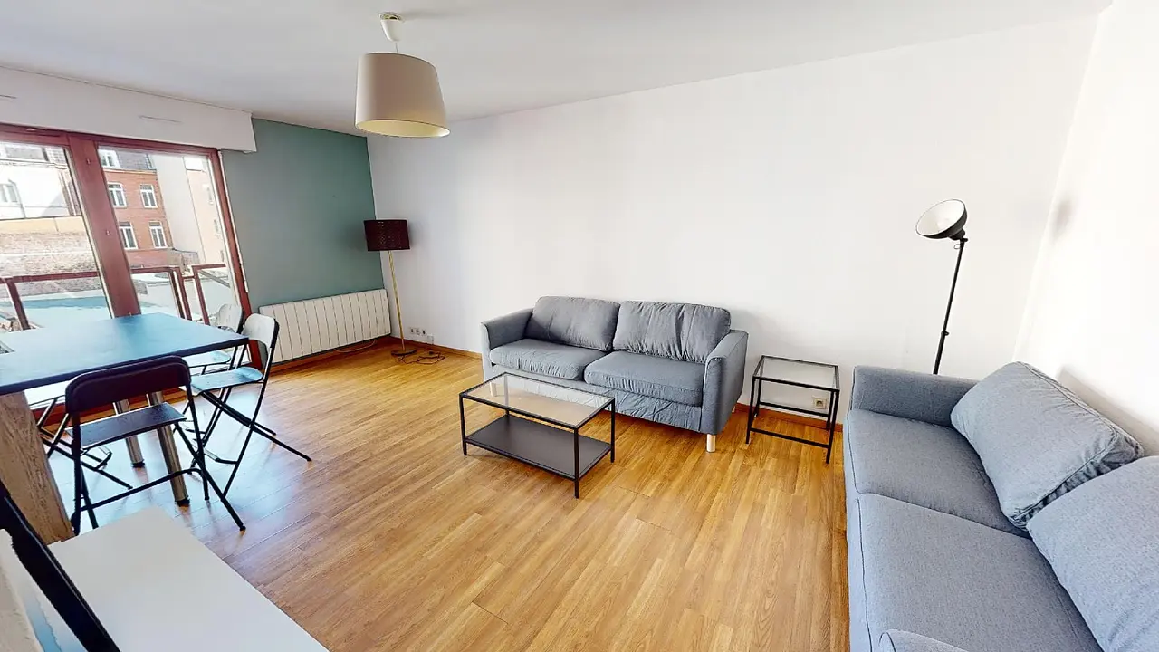 Appartement meublé de 48.15m2 - 942€ - Lille