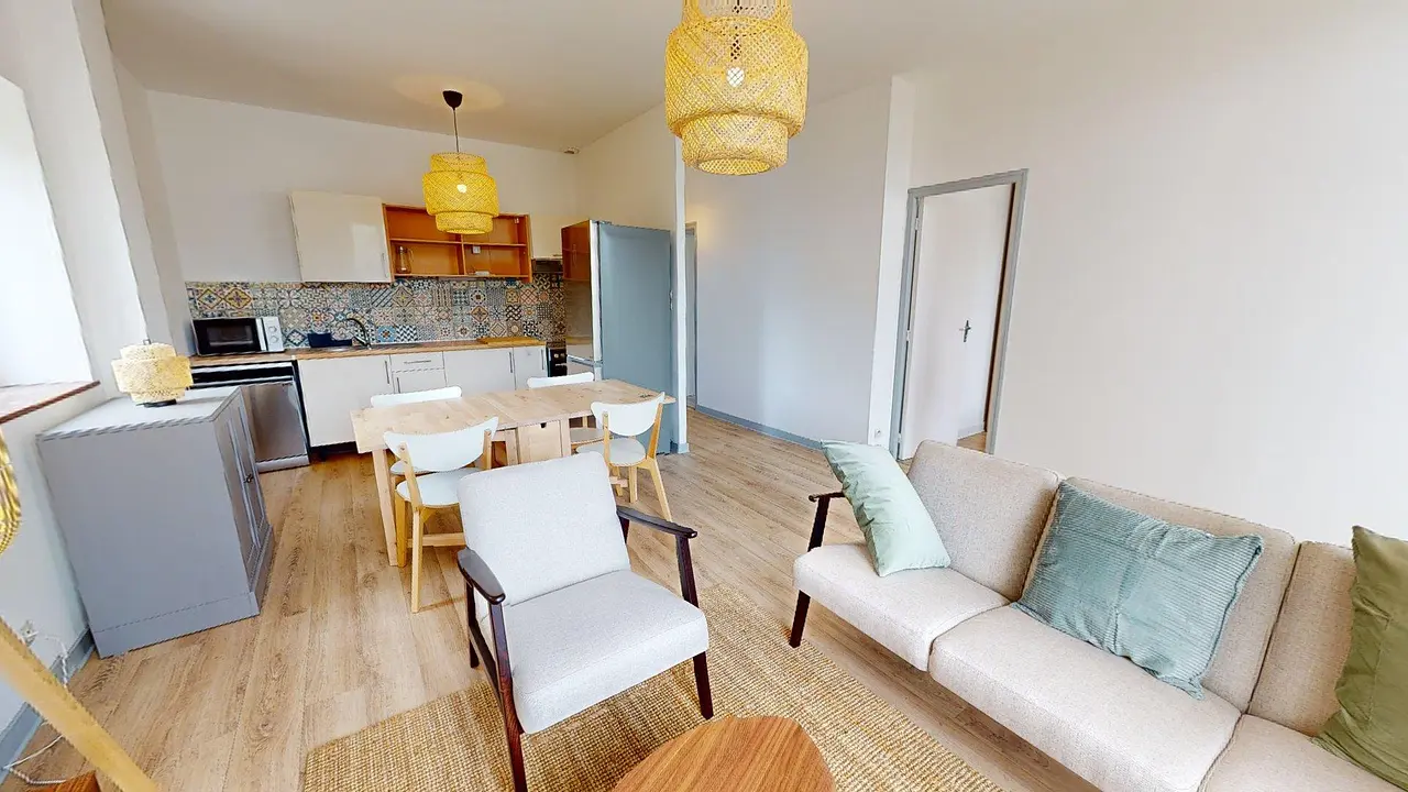 Appartement meublé de 70.0m2 - 900€ - Poitiers
