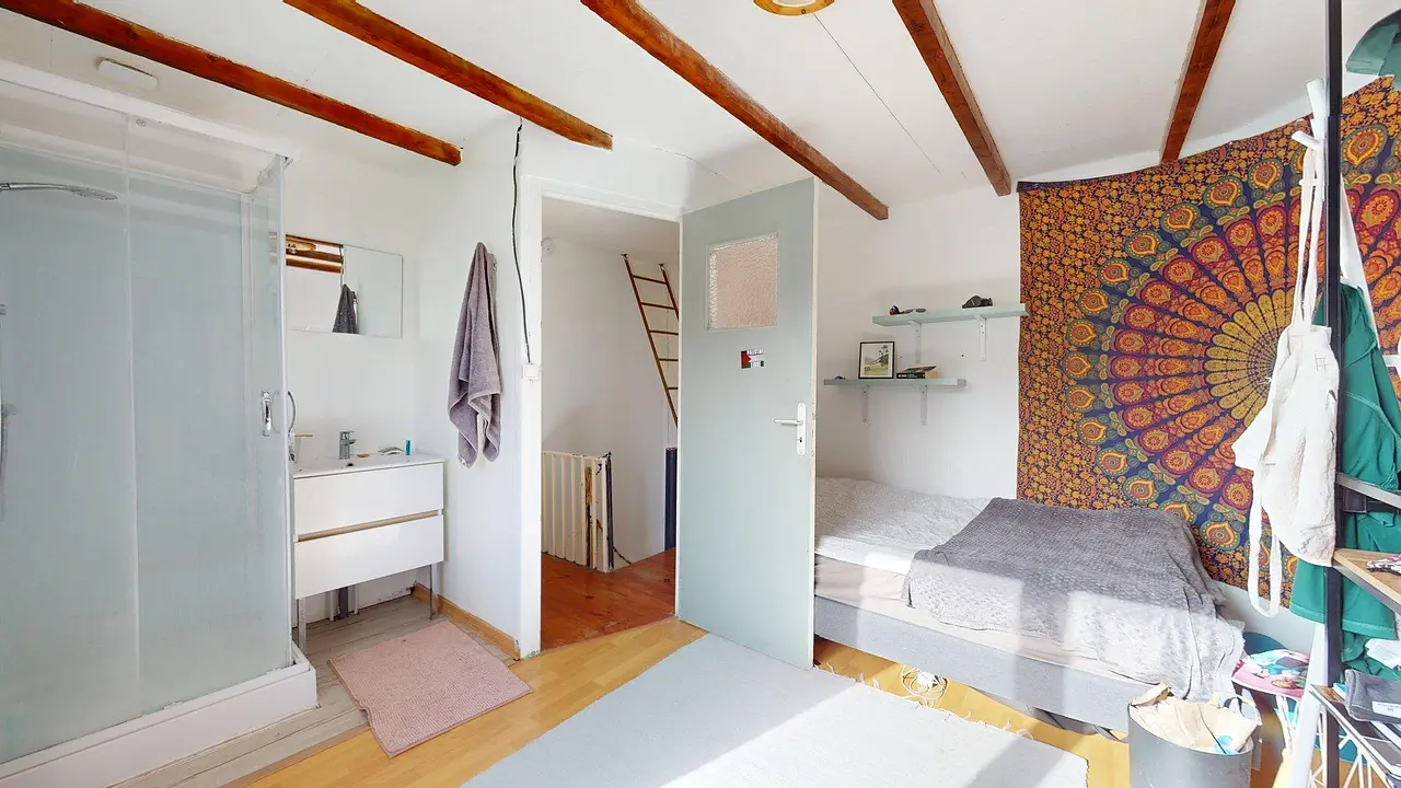 Colocation meublée de 102.39m2 - 475€ - Loos